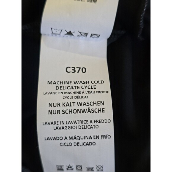 Curtain Call Dance Costume Dress Womens Size ASM Small Black Velvet With White - Picture 8 of 11